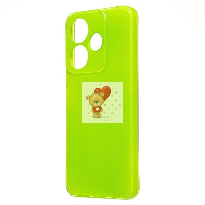 Чехол-накладка для Xiaomi Redmi 13 4G (светло-зеленый) - SC328