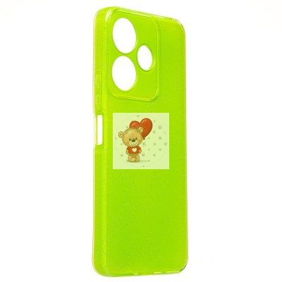 Чехол-накладка для Xiaomi Redmi 13 4G (светло-зеленый) - SC328