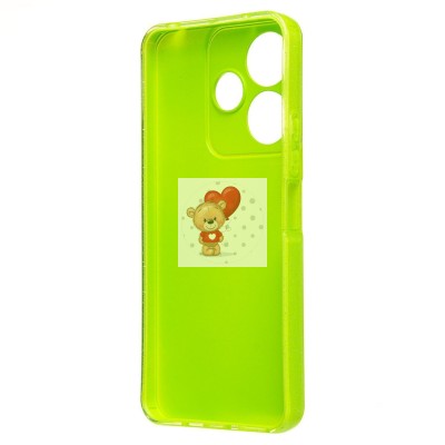 Чехол-накладка для Xiaomi Redmi 13 4G (светло-зеленый) - SC328