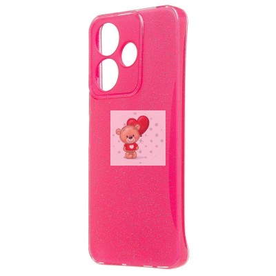 Чехол-накладка для Xiaomi Redmi 13 4G (розовый) - SC328