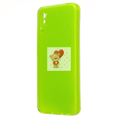 Чехол-накладка для Xiaomi Redmi 9i (светло-зеленый) - SC328