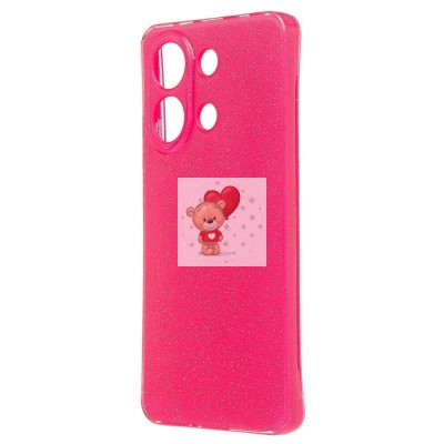 Чехол-накладка для Xiaomi Redmi Note 13 4G (розовый) - SC328