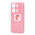 Чехол-накладка для Xiaomi Redmi Note 13 Pro 4G Global (светло-розовый) - SC328