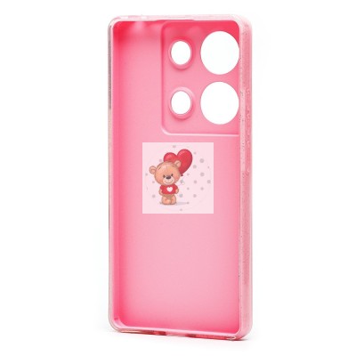 Чехол-накладка для Xiaomi Redmi Note 13 Pro 4G Global (светло-розовый) - SC328