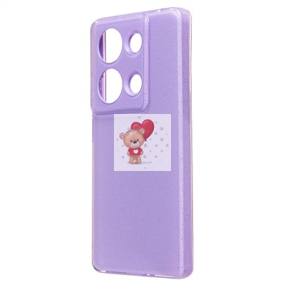 Чехол-накладка для Xiaomi Redmi Note 13 Pro 4G Global (светло-фиолетовый) - SC328 Чехол-накладка для Xiaomi Redmi Note 13 Pro 4G Global (светло-фиолетовый) - SC328