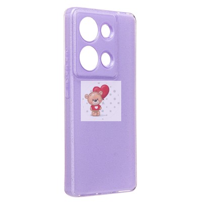 Чехол-накладка для Xiaomi Redmi Note 13 Pro 4G Global (светло-фиолетовый) - SC328 Чехол-накладка для Xiaomi Redmi Note 13 Pro 4G Global (светло-фиолетовый) - SC328