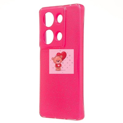 Чехол-накладка для Xiaomi Redmi Note 13 Pro 4G Global (розовый) - SC328