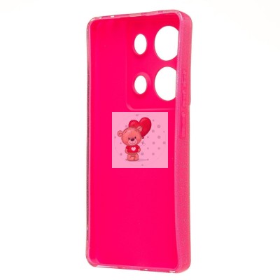 Чехол-накладка для Xiaomi Redmi Note 13 Pro 4G Global (розовый) - SC328