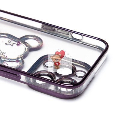 Чехол-накладка для Apple iPhone 14 Pro (фиолетовый) - SC329