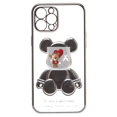 Чехол-накладка для Apple iPhone 12 Pro Max (серебяный) - SC330 Чехол-накладка для Apple iPhone 12 Pro Max (серебяный) - SC330