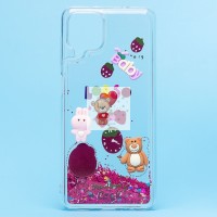 Чехол-накладка для Samsung Galaxy A12 - (003) (бордовый) - SC331