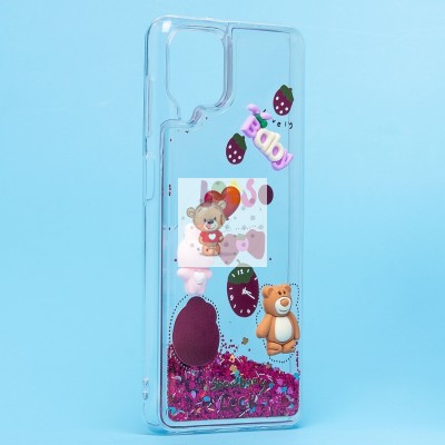 Чехол-накладка для Samsung Galaxy A12 - (003) (бордовый) - SC331