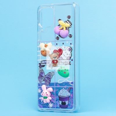 Чехол-накладка для Samsung Galaxy A12 - (003) (фиолетовый) - SC331