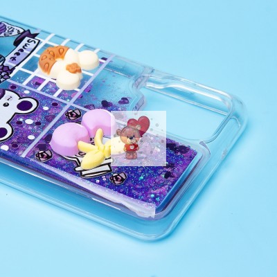 Чехол-накладка для Samsung Galaxy A12 - (003) (фиолетовый) - SC331