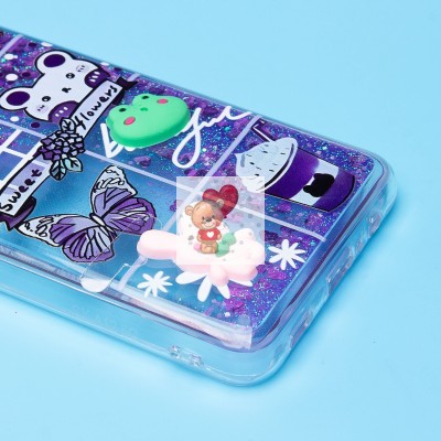 Чехол-накладка для Samsung Galaxy A12 - (003) (фиолетовый) - SC331