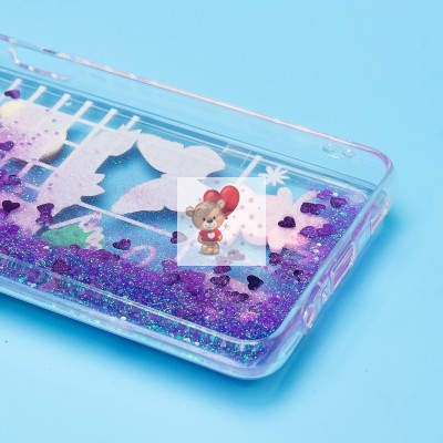 Чехол-накладка для Samsung Galaxy A12 - (003) (фиолетовый) - SC331