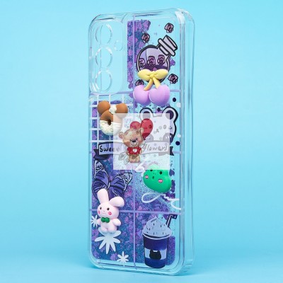 Чехол-накладка для Samsung Galaxy A15 5G - (003) (фиолетовый) - SC331