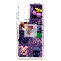 Чехол-накладка для Samsung Galaxy A35 (фиолетовый) - SC331