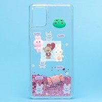 Чехол-накладка для Samsung Galaxy A51 4G - (003) (розовый) - SC331