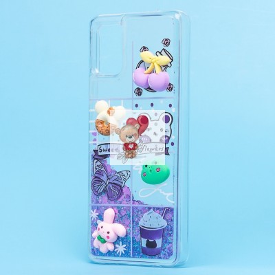 Чехол-накладка для Samsung Galaxy A51 4G - (003) (фиолетовый) - SC331