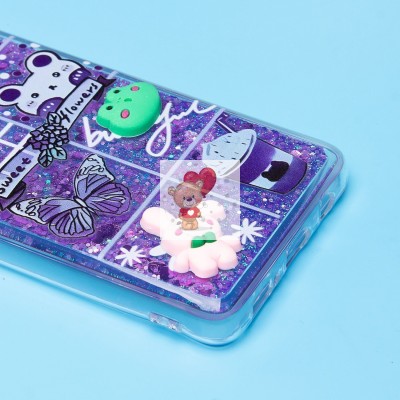 Чехол-накладка для Samsung Galaxy A51 4G - (003) (фиолетовый) - SC331