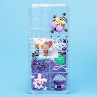 Чехол-накладка для Xiaomi Redmi 12 4G - (003) (фиолетовый) - SC331