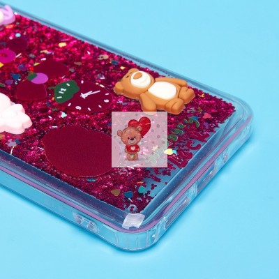 Чехол-накладка для Xioami Poco C65 - (003) (бордовый) - SC331