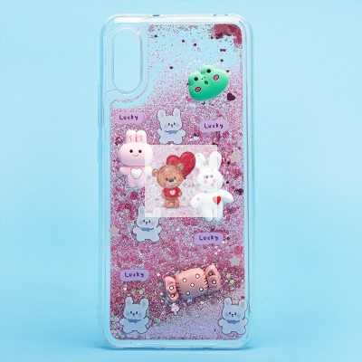 Чехол-накладка для Xiaomi Redmi 9i - (002) (розовый) - SC331