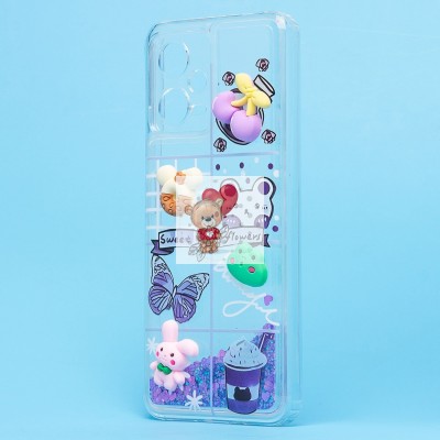 Чехол-накладка для Xiaomi Redmi Note 12 5G - (003) (фиолетовый) - SC331