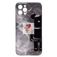 Чехол-накладка для Apple iPhone 12 Pro (черный) - SC332