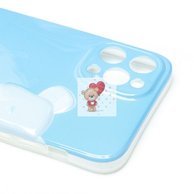 Чехол-накладка для Apple iPhone 12 Pro (голубой) - SC332