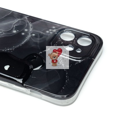 Чехол-накладка для Apple iPhone 12 (черный) - SC332