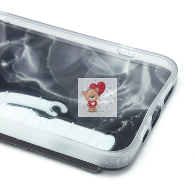 Чехол-накладка для Apple iPhone 12 (черный) - SC332