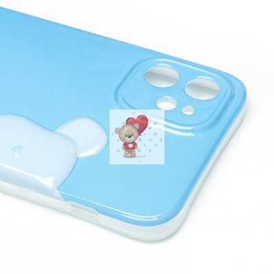 Чехол-накладка для Apple iPhone 12 (голубой) - SC332 Чехол-накладка для Apple iPhone 12 (голубой) - SC332