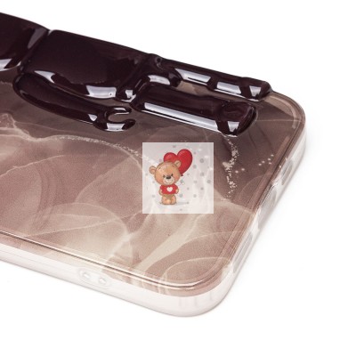 Чехол-накладка для Apple iPhone 13 Pro (бордовый) - SC332