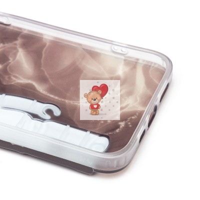 Чехол-накладка для Apple iPhone 13 Pro (бордовый) - SC332