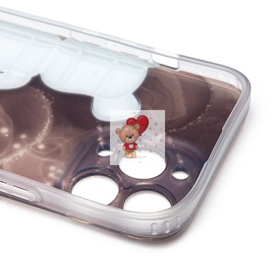 Чехол-накладка для Apple iPhone 13 Pro (бордовый) - SC332