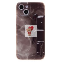 Чехол-накладка для Apple iPhone 13 (бордовый) - SC332