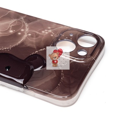 Чехол-накладка для Apple iPhone 13 (бордовый) - SC332