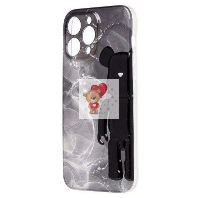 Чехол-накладка для Apple iPhone 14 Pro Max (черный) - SC332