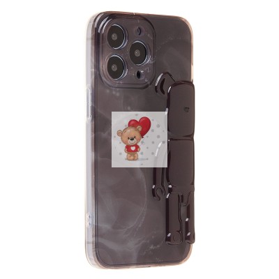 Чехол-накладка для Apple iPhone 14 Pro (бордовый) - SC332