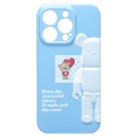 Чехол-накладка для Apple iPhone 14 Pro (голубой) - SC332