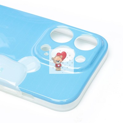 Чехол-накладка для Apple iPhone 14 Pro (голубой) - SC332