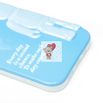 Чехол-накладка для Apple iPhone 14 Pro (голубой) - SC332