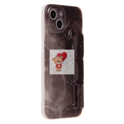 Чехол-накладка для Apple iPhone 14 (бордовый) - SC332