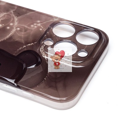 Чехол-накладка для Apple iPhone 15 Pro Max (бордовый) - SC332