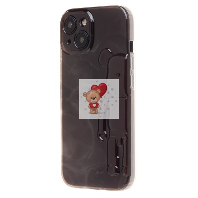 Чехол-накладка для Apple iPhone 15 (бордовый) - SC332