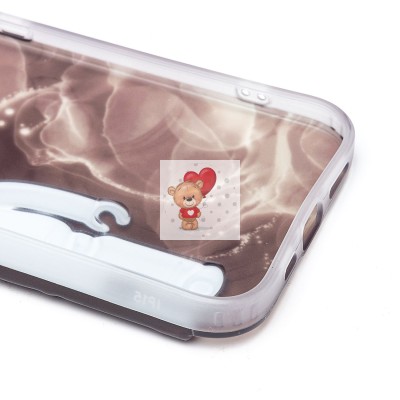 Чехол-накладка для Apple iPhone 15 (бордовый) - SC332