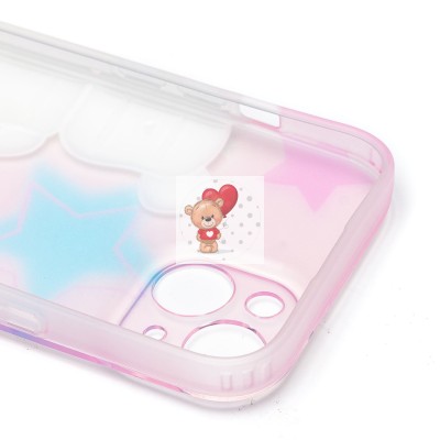 Чехол-накладка для Apple iPhone 15 (многоцветный) - SC332 Чехол-накладка для Apple iPhone 15 (многоцветный) - SC332