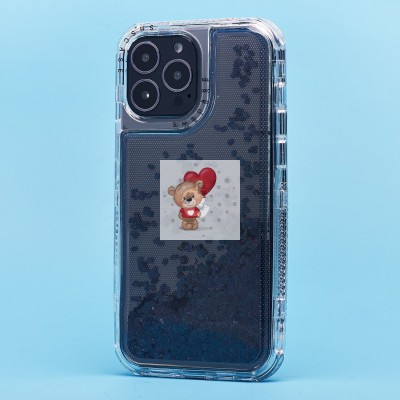 Чехол-накладка для Apple iPhone 13 Pro Max (черный) - SC333